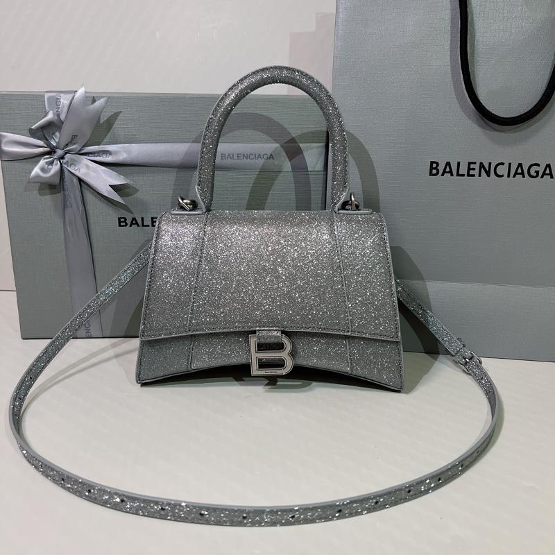 Balenciaga Bags 593546 Full Sky Star Silver